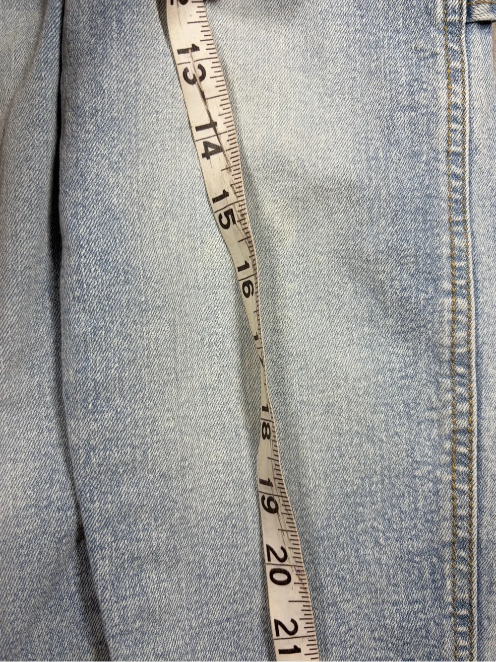 Oshkosh B’gosh Cotton Blend Denim Ligh Blue Jean Overalls Size 3T